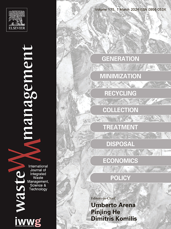 Go to journal home page - Waste Management